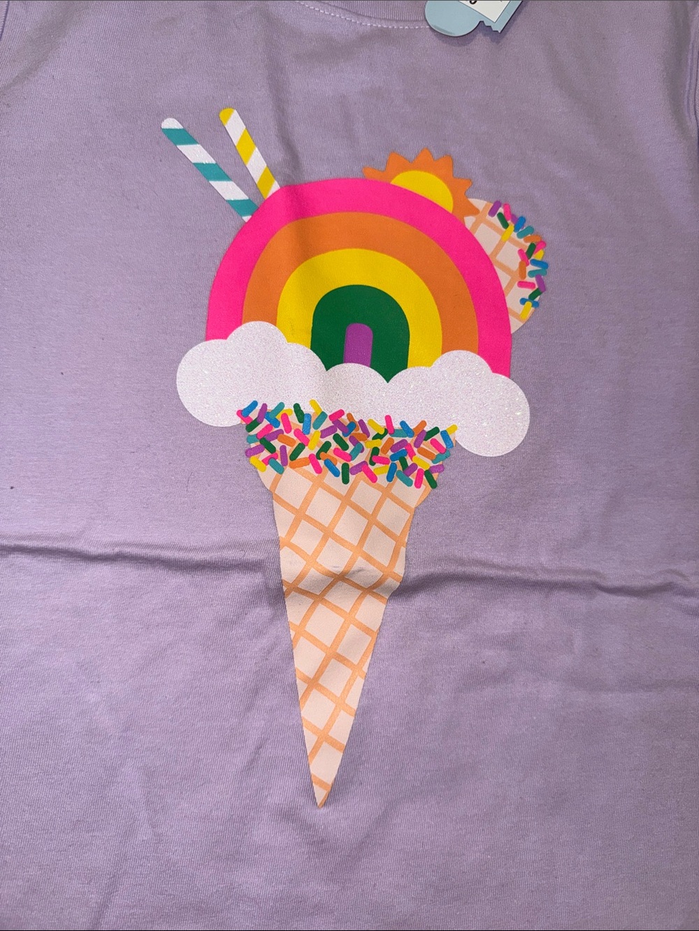 NWT Cat & Jack Bundle of 3 Girls Short-Sleeve Tees -one with sequins. Size 10 - Picture 4 of 14